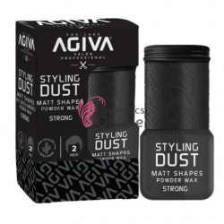 Pudra de volum pentru par, fixare puternica si aspect mat, Agiva Hair Styling Powder Wax 02 20 g